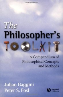 As ferramentas dos filósofos - Um compêndio sobre conceitos e métodos