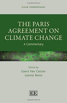 The Paris Agreement on Climate Change: A Commentary