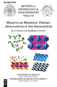 Molecular Modeling Theory - Applications in the Geosciences