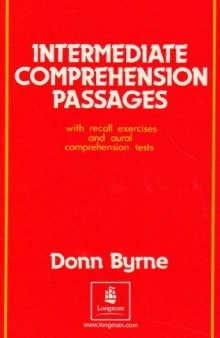 Intermediate Comprehension Passages (Properly Bookmarked)