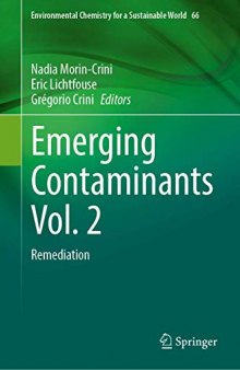 Emerging Contaminants, Vol. 2: Remediation