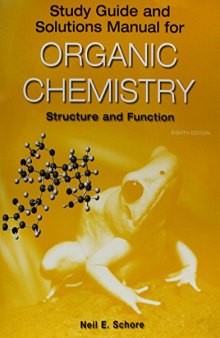 Study Guide and Solutions Manual for Organic Chemistry 8th edition
