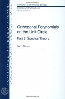 Orthogonal Polynomials on the Unit Circle - Part 2 : Spectral Theory