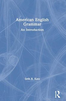 American English Grammar: An Introduction