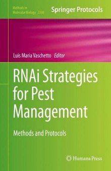 RNAi Strategies for Pest Management: Methods and Protocols