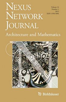 Nexus Network Journal 14,1: Architecture and Mathematics