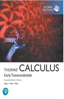 Thomas' Calculus: Early Transcendentals in SI Units