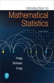Introduction to Mathematical Statistics (What's New in Statistics)