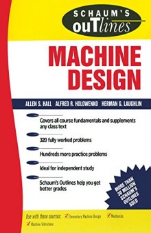 Schaum's Outline: Theory and Problems of Machine Design