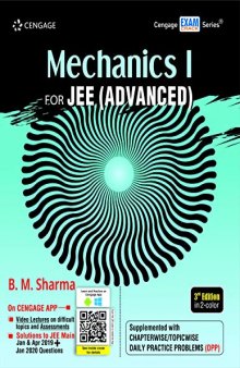 Mechanics I for JEE (Advanced), 3rd edition