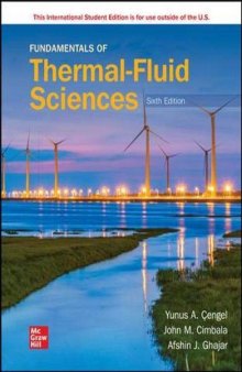 ISE Fundamentals of Thermal-Fluid Sciences (ISE HED MECHANICAL ENGINEERING)