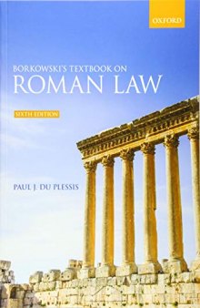 Borkowski's Textbook on Roman Law