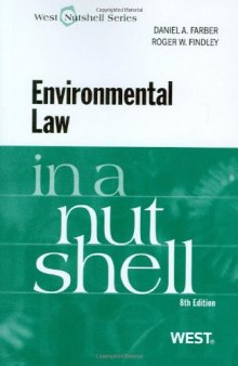 Environmental Law in a Nutshell, 8th