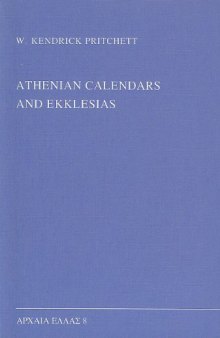 Athenian Calendars and ekklesias