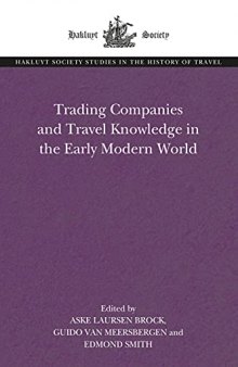 Trading Companies and Travel Knowledge in the Early Modern World