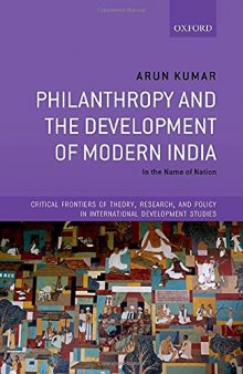 Philanthropy and the Development of Modern India: In the Name of Nation