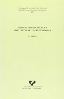 The comparative method in historical linguistics