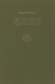 Les textes de Nag Hammadi: colloque du Centre d'Histoire des Religions (Strasbourg 23-25 octobre 1974)