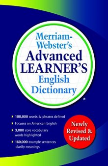 Merriam-Webster's Advanced Learner's English Dictionary (Properly Bookmarked)