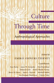 Culture Through Time: Anthropological Approaches