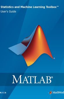 Matlab. Statistics and Machine Learning Toolbox. User's Guide
