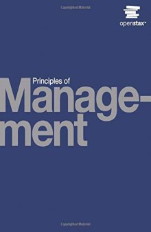 Principles of Management by OpenStax (hardcover version, full color)