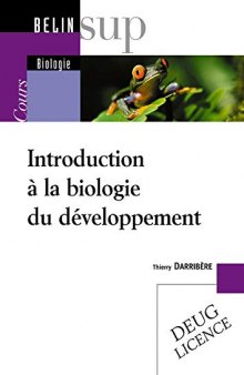 Introduction à la biologie du développement