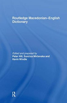 Routledge Macedonian-English Dictionary