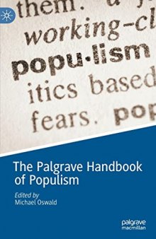 The Palgrave Handbook Of Populism