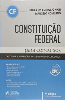 Constituição Federal Para Concursos - 7ª Ed. 2016