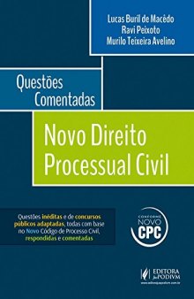 Direito Processual Civil. Questões Comentadas