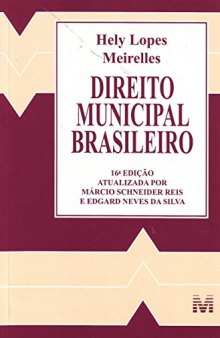 Direito Municipal Brasileiro