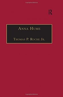 Anna Hume: Printed Writings 1641–1700: Series II, Part Three, Volume 8