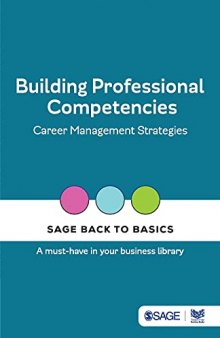 Building Professional Competencies: Career Management Strategies