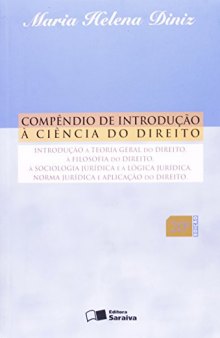 Compêndio De Introdução À Ciência Do Direito