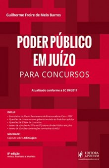 Poder Público em Juízo Para Concursos