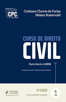 Curso de Direito Civil: Parte Geral e LINDB