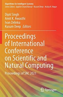 Proceedings of International Conference on Scientific and Natural Computing: Proceedings of SNC 2021