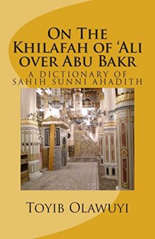 On The Khilafah Of ‘Ali Over Abu Bakr