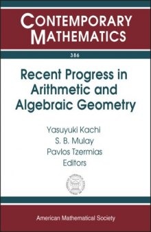 Recent Progress in Arithmetic And Algebraic Geometry: Barrett Lecture Series Conference, April 25-27, 2002, University of Tennessee, Knoxville, Tennessee