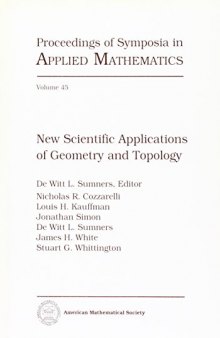 New Scientific Applications of Geometry and Topology