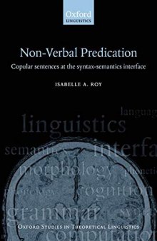 Non-Verbal Predication: Copular sentences at the syntax-semantics interface