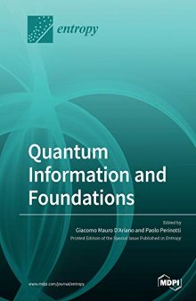 Quantum Information and Foundations.