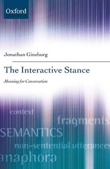 The Interactive Stance : Meaning for Conversation