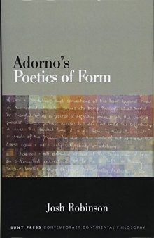 Adorno's Poetics of Form