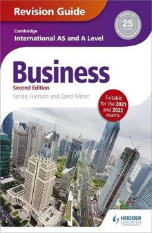 Cambridge International AS/A Level Business Revision Guide