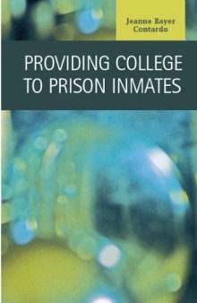 Providing College to Prison Inmates