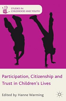 Participation, Citizenship and Trust in Children's Lives