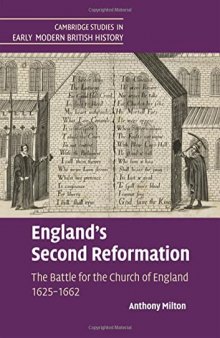 England's Second Reformation: The Battle for the Church of England 1625–1662