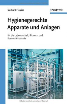 Hygienegerechte Apparate und Anlagen